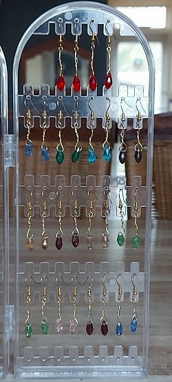 Strass gouddraad geweven goud tinten. €10-,