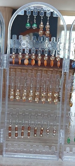Verschillende oorhangers zilver €7,50-,