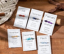 Geboorte edelsteen armbanden nu voor €15-, per stuk